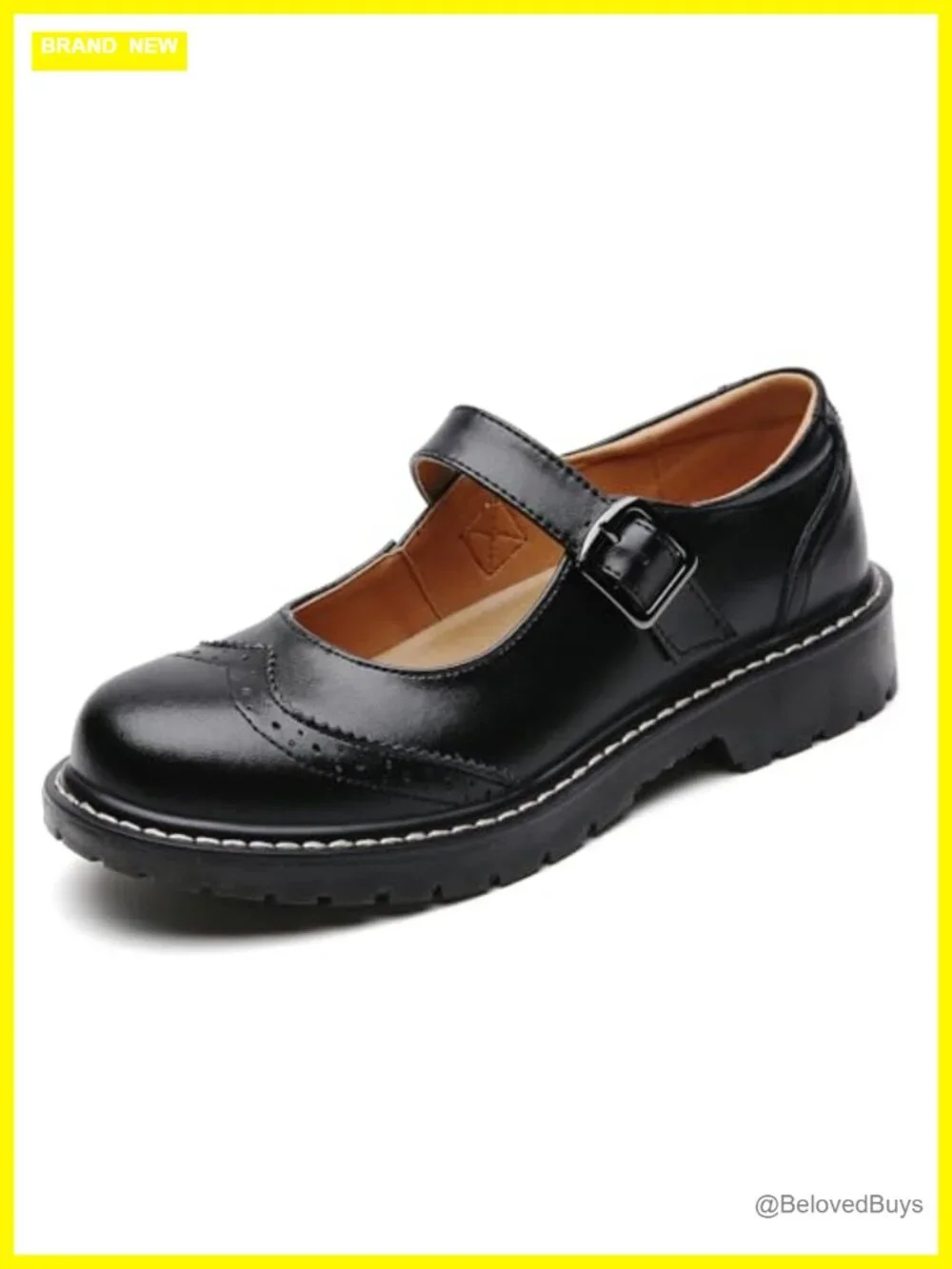 Women's Mary Jane Flats Oxford Shoes Comfort Leather Non-Slip Memory Foam